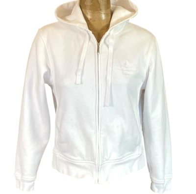 Sudadera con capucha Gear for Sports cremallera para mujer M blanca Four Seasons Resort Whistler 201Q Foto 1 de 4