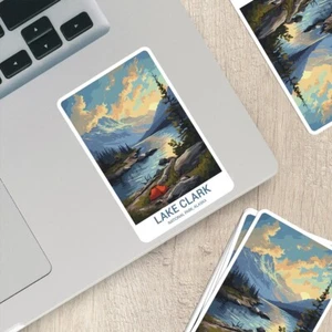 Lake Clark National Park Sticker – Durable Vinyl Sticker - Picture 1 of 10