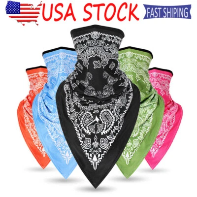 Cycling Full Face Mask Bandana Bicycle Cover Sports Tube Scarf Balaclava Mask US - Image 1 of 4