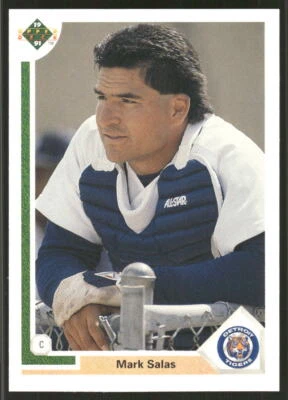 1991 Upper Deck #205 Mark Salas - Image 1 of 2