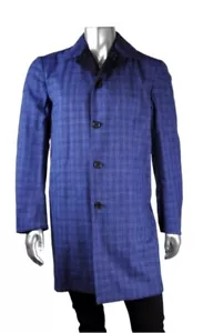 $7,250 NWT Cesare Attolini Houndstooth Super 120's Reversible Rain Coat 44/ 54 - Picture 1 of 10
