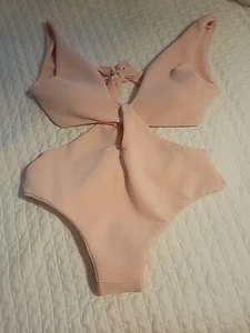 Traje de baño rosa One Peice talla L - Imagen 1 de 3