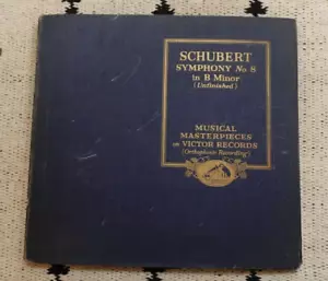 Leopold Stokowski - Symphony #8 SCHUBERT - Victor M-16 - 3X 78 set - Picture 1 of 2