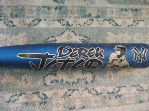 Derek Jeter Louisville Slugger Baseball Bat Youth Little League NY Yankees 28/20 Cover