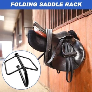Saddle Rack Detachable  Stand Wall Mount English Western With Extra Base (Read) - Picture 1 of 11