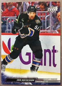 2022-23 Upper Deck French Parallel #645 Erik Gustafsson Washington Capitals - Picture 1 of 1