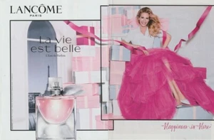 Werbepapier - Advertising Paper - La Vie est Belle de Lancôme 2 Seiten - Bild 1 von 1
