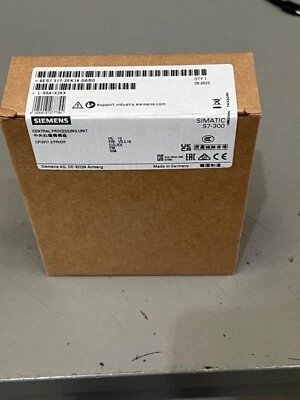 New Siemens 6ES7317-2EK14-0AB0 6ES7 317-2EK14-0AB0 SIMATIC S7-300 CPU317-2 PN/DP - Photo 1/4