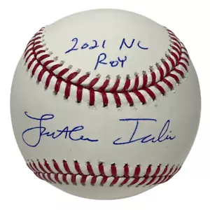 Jonathan India Signed Auto ROMLB Baseball 2021 NL ROY Ins PSA ITP HOLO COA Royal - Picture 1 of 3