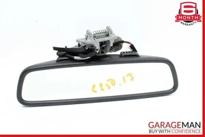 10-16 Mercedes E350 E400 C300 C250 Interior Top Rear View Mirror Assembly Black - Picture 1 of 12