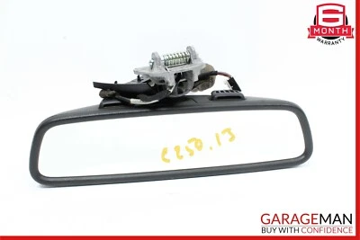 10-16 Mercedes E350 E400 C300 C250 Interior Top Rear View Mirror Assembly Black - Image 1 of 4