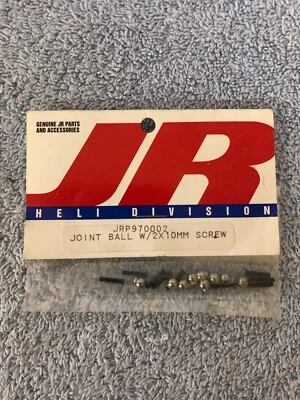 JR Helicopter Joint Ball w/2x10mm Screw (10ea in package) JRP970002 NEW!!! - Image 1 of 2
