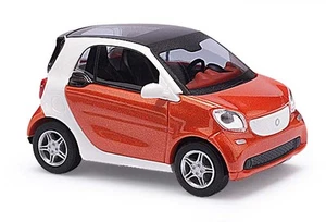 Busch 50701 Smart H0 (1/87): Fortwo 2014 CMD rood-oranje - Picture 1 of 1