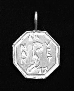  COLGANTE NAM VETERINARIO PLATA ESTERLINA #64G200122 - Imagen 1 de 3