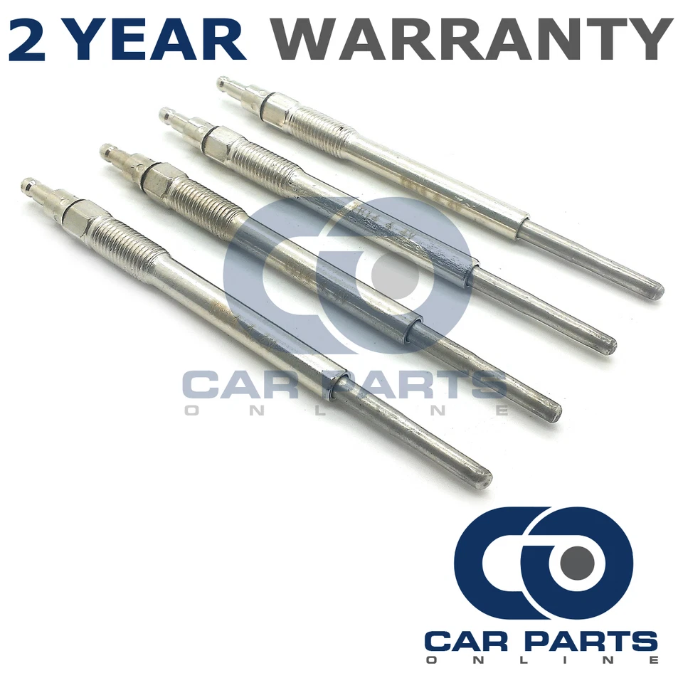 4X PARA AUDI A4 2.0 (2004-05) ENCHUFE DE CALENTADOR DIÉSEL ENCHUFE (CÓDIGO DE MOTOR BLB, BNA) Foto 1 de 1