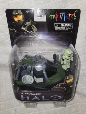 Halo M12 WARTHOG LRV & Mark VI SPARTAN 2010 Series 1 Toys R Us Exclusive Sealed - Image 1 of 4