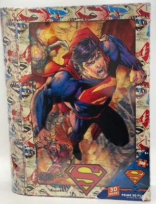 Superman Puzzle 3D Superhero Puzzle With 300 Pieces And 3D Image On Box - Image 1 of 3