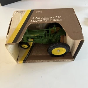 Vintage ERTL John Deere 1937 Model "G" Tractor 1/16 Scale #548 Brand New In Box - Picture 1 of 10