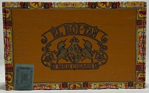 Vintage EL ROI-TAN  Cigar Box - Picture 1 of 9