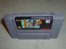 SUPER NINTENDO SNES VIDEO GAME CARTRIDGE ONLY HARLEYS HUMONGOUS ADVENTURE CART