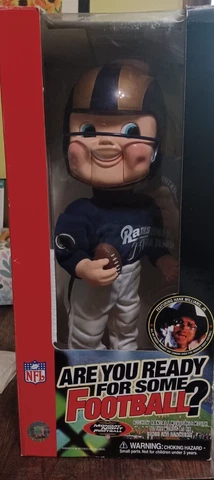 Are You Ready For Some Football Rams 01 Rockin Randall In Box 2001 Cover
