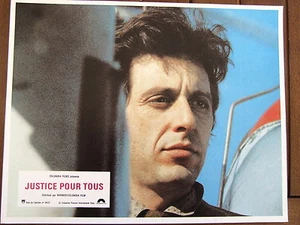 AL PACINO AUSBEUTUNGSFOTO NORMAN JEWISON 1979 GERECHTIGKEIT FÜR ALLE - Bild 1 von 1