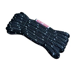 Dock line Mooring rope 10mm*6m Reflective Nylon Double Braid Boat Fishing Yacht - Picture 1 of 3