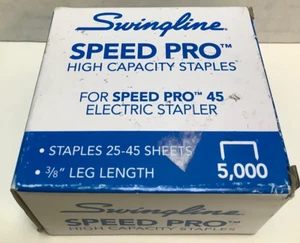 Swingline High Capacity Staples 3/8" 25Sht Cap 5000/BX 35465 Free Shipping!!! - Picture 1 of 3