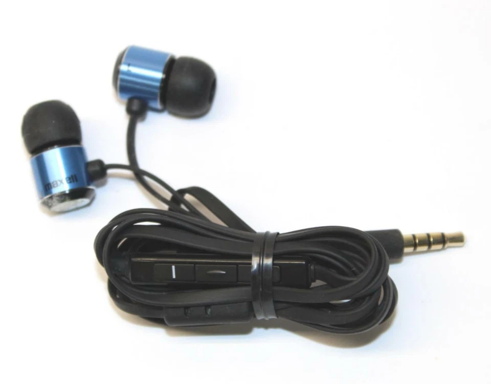 Auriculares intrauditivos Maxell 190306 con micrófono para Sony Ericsson XPeria Arc-S Neo-V Ray Foto 1 de 1