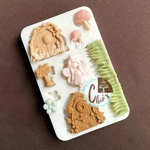 Fairy / Fairy Tale / Fairy House Themed Silicone Mold - Picture 1 of 5