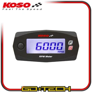 CONTAGIRI DIGITALE KOSO MINI 4 MOTO SCOOTER KART STRUMENTAZIONE UNIVERSALE 12V - Foto 1 di 3