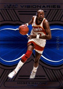 2015-16 Panini Clear Vision Visionaries Blue #18 Moses Malone #/149 AZ579