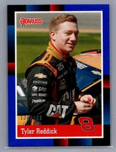 2021 Donruss #195 Tyler Reddick Card /199 Insert Parallel NASCAR - Picture 1 of 2