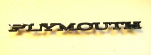 fits 68 69 70 71 72 Plymouth Hood Header Panel Trunk Emblem - Picture 1 of 1
