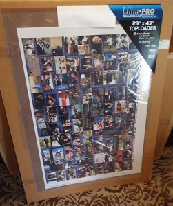 TOPPS PRESIDENT BARACK OBAMA UNCUT TRADING CARD SHEET NUMBERED 41/200 JOE BIDEN - Picture 1 of 12