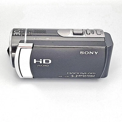 Sony Handycam HDR-CX190E Handheld HD Digital Camcorder. Works great - Image 1 of 4
