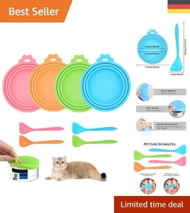 Hochwertige Silikon Dosen Deckel - 3 Größen für Katzen- und Hundefutter - Bild 1 von 9
