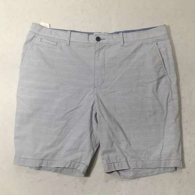 Penguin By Munsingwear 38 Blue White Striped Golf Casual Shorts - Image 1 of 4