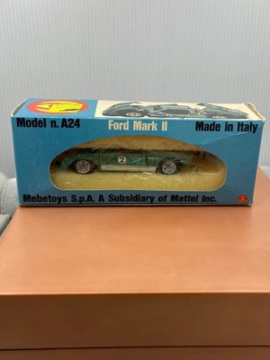 Mattel Mebetoys Green Ford  Mark II A-24 scale 1/43 Made in Italy w/ Box - Image 1 of 4