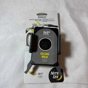 Nite Ize Squeeze Rotante Smartphone Supporto Barra Bici Bicicletta Passeggino NUOVO - Foto 1 di 6