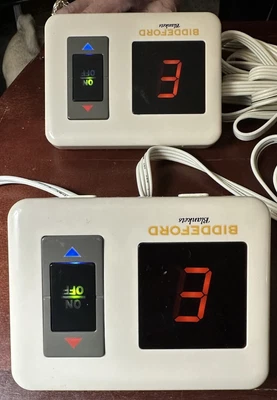2x Unidades de repuesto controlador de manta térmica eléctrica Biddeford TC15B2 4 clavijas Foto 1 de 4
