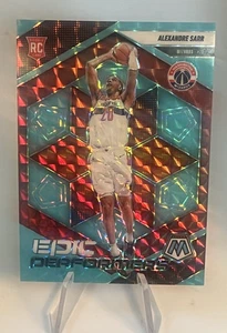 2024-25 Panini Mosaic Alexandre Sarr Epic Performers Blue Fluorescent /30 #12 - Picture 1 of 2