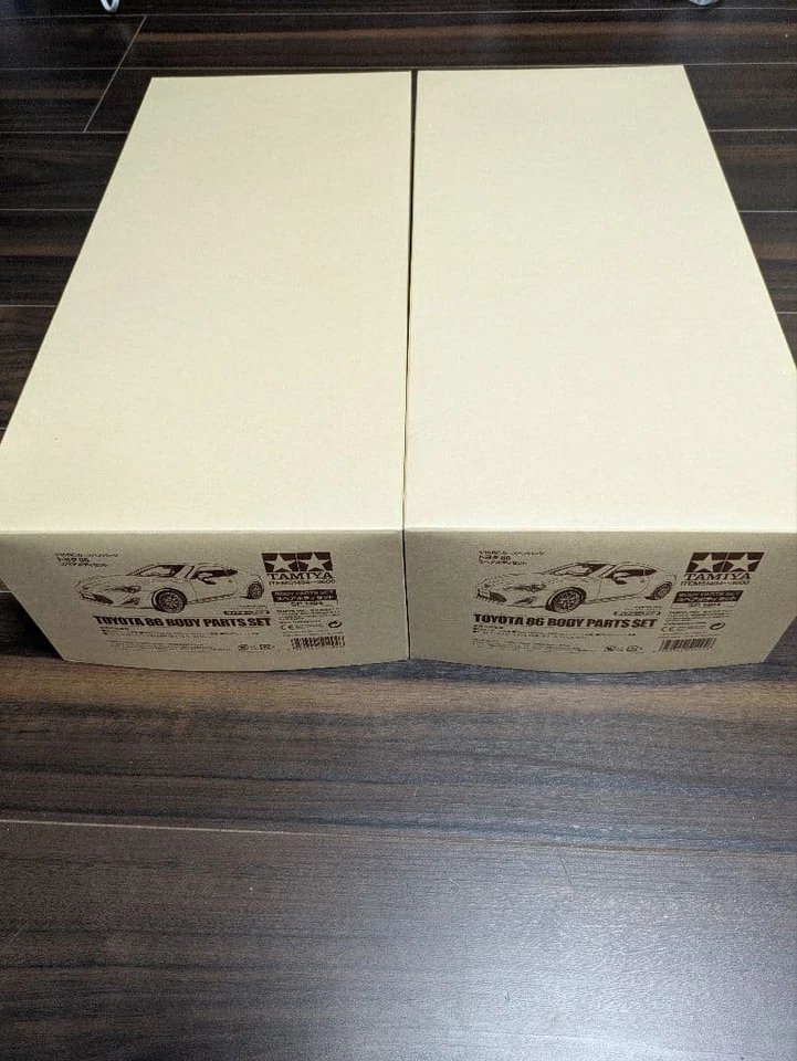 Tamiya Toyota 86 1/10 RC Body Set of 2 New Unused Original Kit - Image 1 of 3