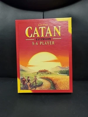 Klaus Teuber Settlers of CATAN 5-6 Player Extension Board Game NEW FREE SHIPPING - Image 1 of 4