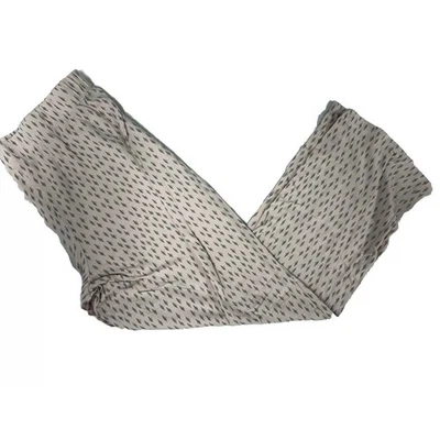 Pantalones de pijama para mujer Liz Claiborne rosa y gris talla XL Foto 1 de 4