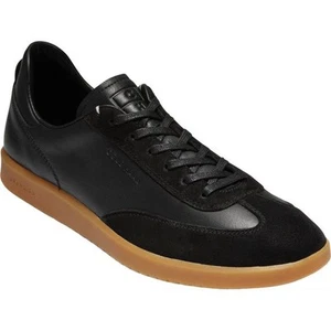 COLEHAAN GRANDPRO TURF MEN'S SNEAKERS COLOR BLACK TUMBLED SIZE 9.5W NEW - Picture 1 of 6