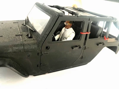 Realistic JX10 Hard Plastic Body Kit for 1/10 Scale Off-Road Crawler jeep - Image 1 of 3