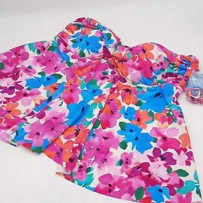 Camiseta Tankini Swim‎ Solutions Mujer 16 Twisted Bandeau Natación Primavera Rosa 16 Foto 1 de 4