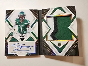 Ahmad Sauce Gardner 2022 Panini Limited Rookie Booklet Patch Auto RPA 44/49 - Bild 1 von 7