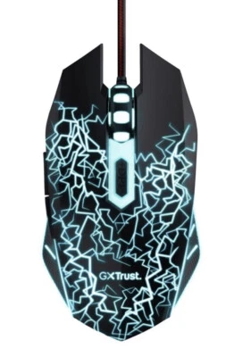 Trust Gxt 105X Izza 4000 Dpi Usb A Wired Ambidextrous Gaming Mouse - Image 1 of 3
